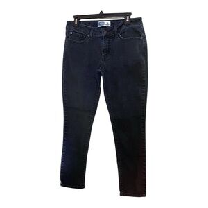 Levi Signature Strauss Co Woman’s The Skinny Black Jeans Design Pockets Size 10